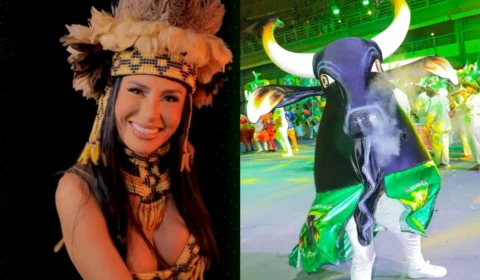 Arleane Marques, a Cunhã-Poranga do Boi Garanhão: entenda diferenças para o Garantido