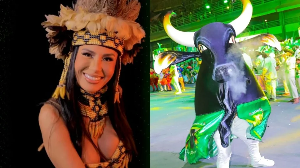 Arleane Marques, a Cunhã-Poranga do Boi Garanhão: entenda diferenças para o Garantido