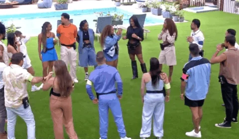 BBB 25: Primeiras imagens dos participantes na área externa da casa