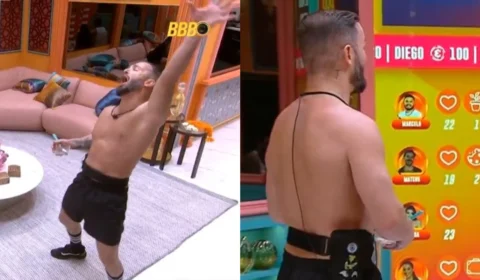 BBB 25: Diego Hypólito surta após resultado de Queridômetro