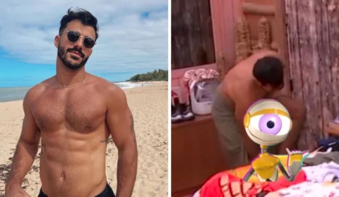 BBB 25: Mateus se descuida após banho e acaba se expondo para todo Brasil