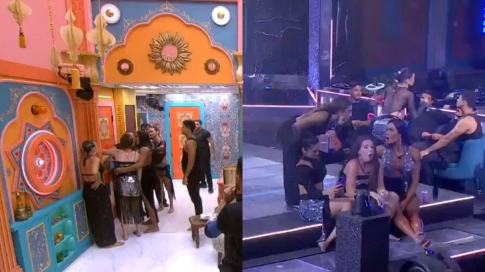 BBB 25: Raissa tem reação alérgica em festa e recebe atendimento médico no Confessionário