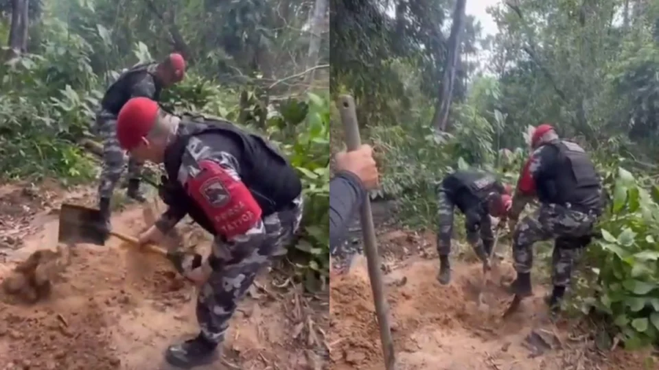 Quatro cadáveres e mistério: polícia investiga ‘cemitério clandestino’ em Boa Vista