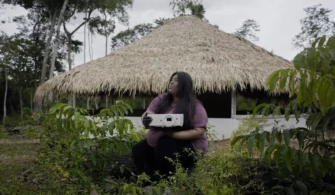 Em Manaus: aldeia Inhaã-bé inaugura 1ª sala de cinema indígena do Brasil