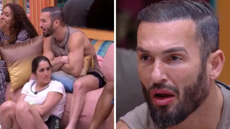 Clima pesa! Eva e Renata expõe conversa privada de Diego e Dani durante o ‘almoço do Big Fone’