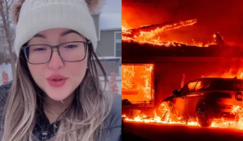 Jovem acreana moradora dos Estados Unidos fala sobre os incêndios de Los Angeles; assista