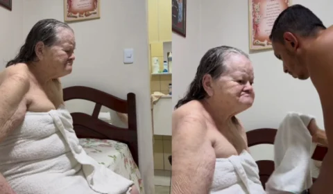 VÍDEO: filho conquista a internet ao compartilhar rotina de cuidados da mãe com demência