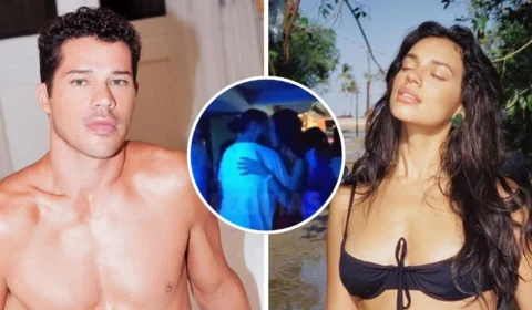 Flagra! José Loreto beija Alane em festa e vídeo revela detalhes