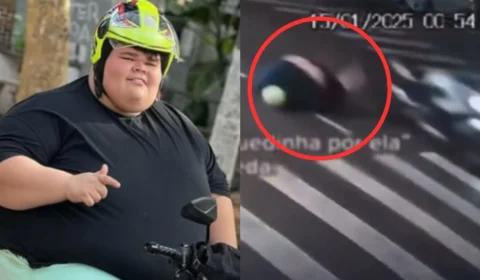 ‘Gordao da Xj’ sofre acidente de moto e vídeo choca web; assista