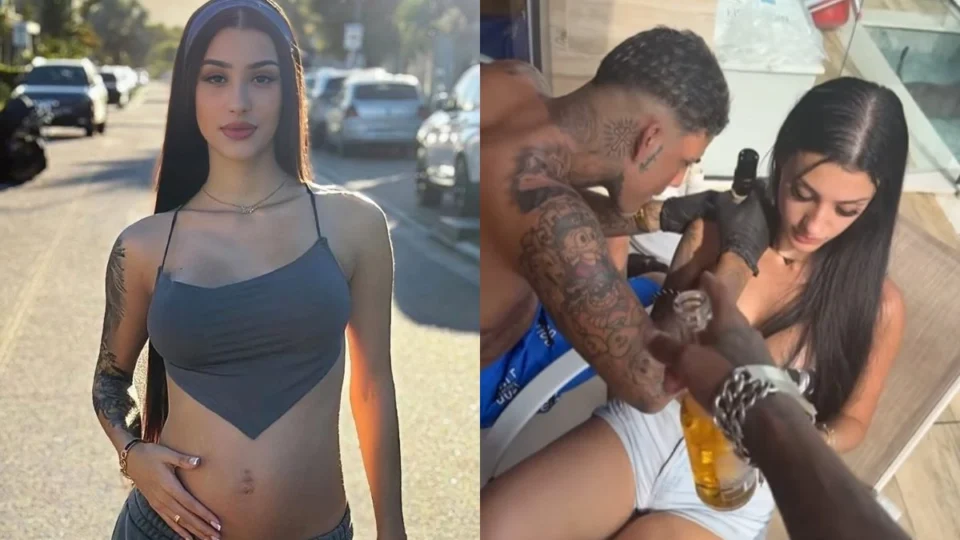 Grávida, Bia Miranda surge com cigarro suspeito na mão; veja vídeo