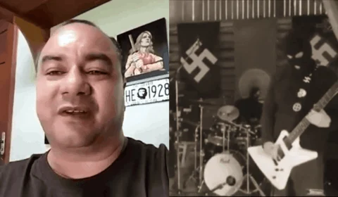 Historiador do Acre fala sobre a expansão de bandas extremistas no Brasil, no Fantástico