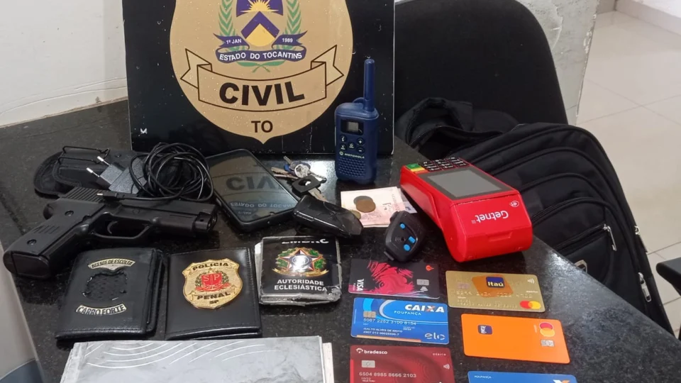 Homem estelionatário é preso no TO por suspeita de aplicar golpes em mulheres pelo Brasil