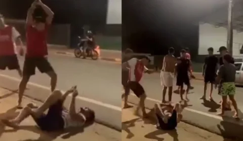 VÍDEO: Homem é linchado brutalmente após furtar celulares em Boa Vista