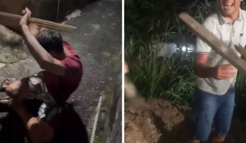 ‘Que sirva de lição’: homens são punidos após fazerem ‘rolezinho’ no bairro Japiim, em Manaus