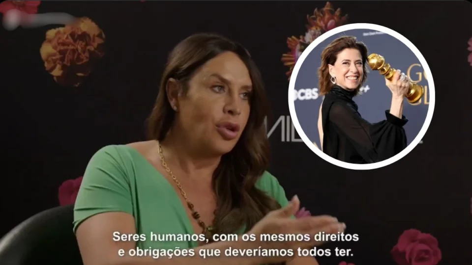 Karla Sofía Gascón quebra regra do Oscar ao ‘queimar’ Fernanda Torres, alega web