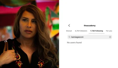 Oscar deixa de seguir Karla Sofía Gascón no Instagram após falas polêmicas; veja prints