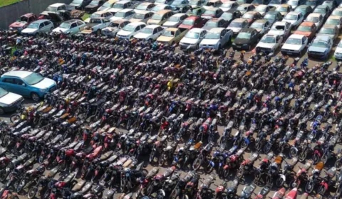 Detran realiza primeiro leilão de 2025 com mais de 500 veículos no TO