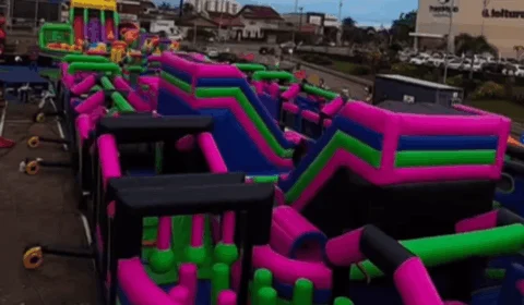 Maior parque inflável do Brasil chega a Rio Branco nesta sexta-feira (24)