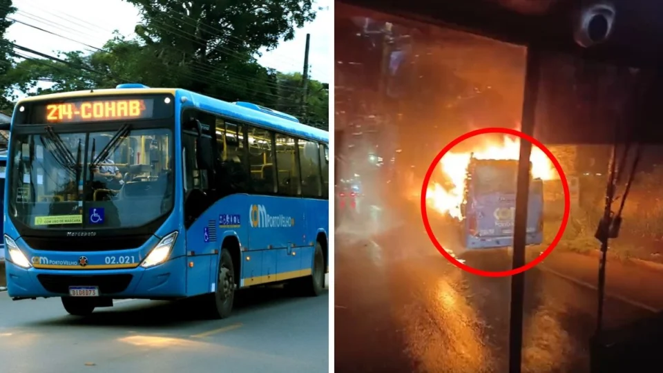 Frota de ônibus de Porto Velho pode ser recolhida, após ataques criminosos