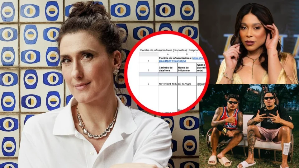 Planilha dos influenciadores completa: veja os famosos com as piores avaliações
