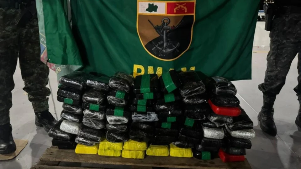 Drogas avaliadas em R$ 5 milhões são apreendidas em barco no porto de Manaus; veja vídeo da ação