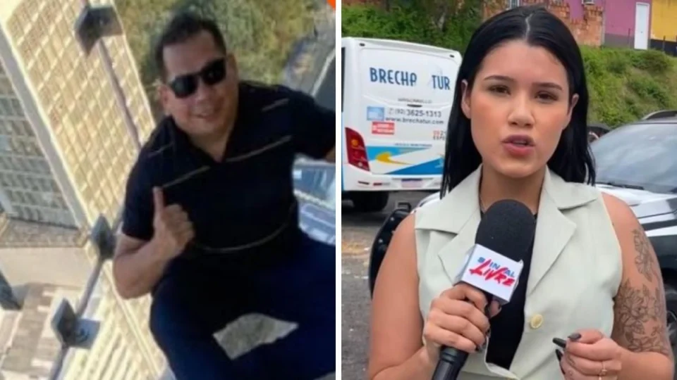 Repórter pula de carro para escapar de tentativa de feminicídio em Manaus