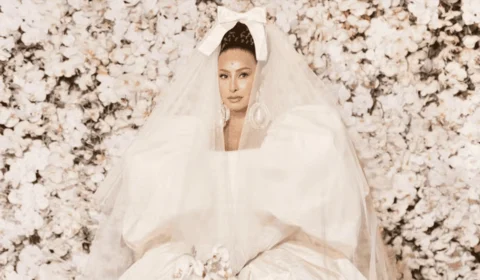 Sabrina Sato e Nicolas Prattes se casam nesta sexta (10) e vestido de grife chama atenção