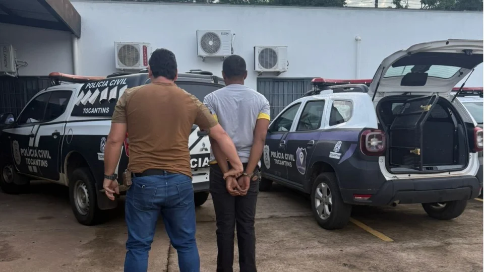 Polícia Civil prende homem suspeito de estupro de vúlnerável em Paraíso do Tocantins