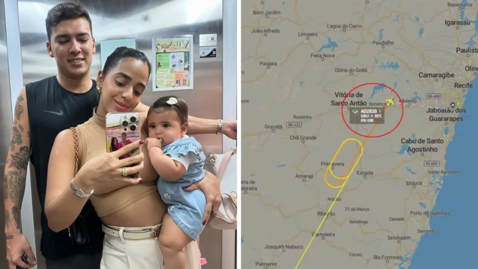 VÍDEO: Mirella relata pânico em avião com 9 minutos de combustível e falha técnica grave
