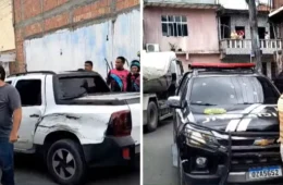 EXCLUSIVO: bandidos trocam tiros com a polícia, destroem carros e fazem vítimas durante fuga em Manaus