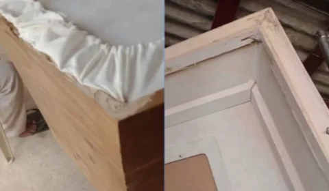 VÍDEO: Família denuncia condições inaceitáveis de caixão fornecido pelo Governo de Roraima: ‘Sofrimento triplo’