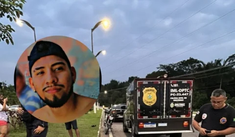 Acidente fatal em Manaus: motoqueiro colide contra poste na avenida do Turismo