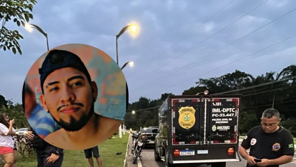 Acidente fatal em Manaus: motoqueiro colide contra poste na avenida do Turismo