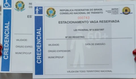 Credenciais de estacionamento para idosos e PcD podem ser emitidas online; saiba como