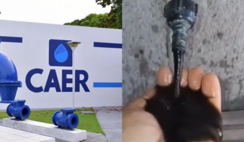 Água preta sai da torneira em Roraima e moradores ironizam concessionária: ‘Agora é café direto da torneira’