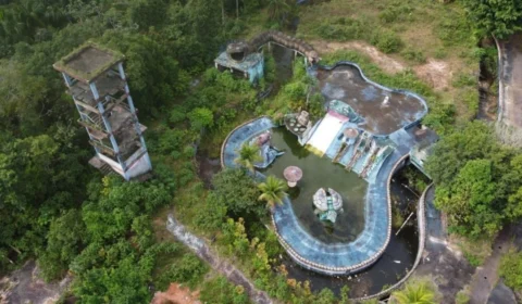 Fim do Selva Park: novo viaduto deve passar pelo terreno do antigo parque aquático em Manaus