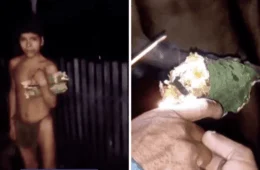 Novas imagens de indígena isolado interagindo no Amazonas viralizam; veja vídeo