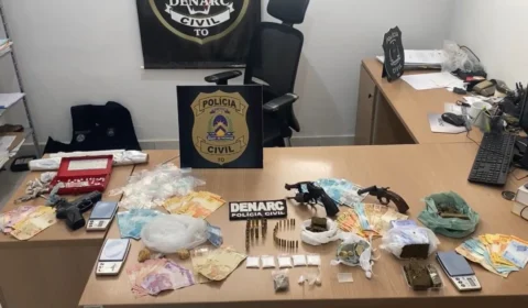 Polícia Civil estoura ponto de venda de drogas em Araguaína