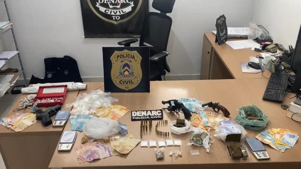 Polícia Civil estoura ponto de venda de drogas em Araguaína