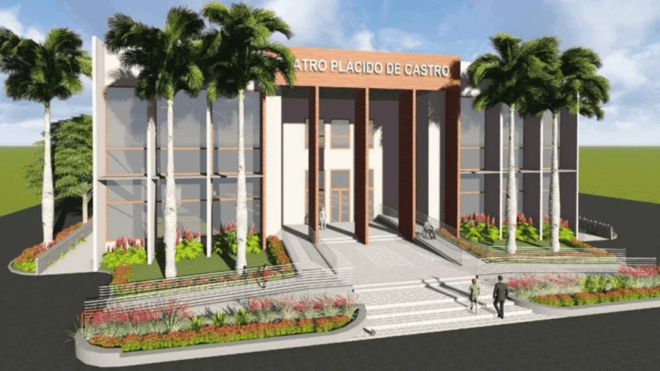 Governo do Acre libera verba milionária para reforma do Teatrão e Biblioteca da Floresta; veja quanto