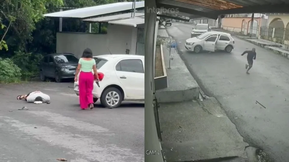 Investigadora da polícia reage a assalto e prende suspeito em Manaus; veja vídeo