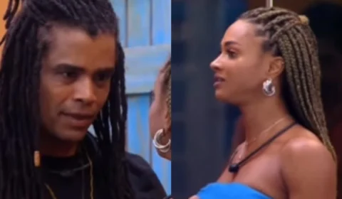 BBB 25: Diogo da bronca em Aline pelo jeito que fala com gêmeos; veja