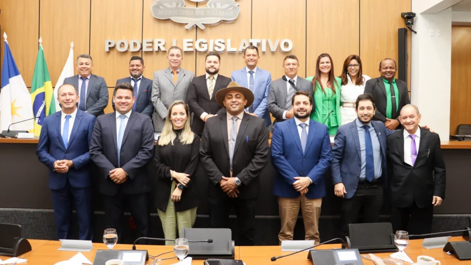 Câmara Municipal de Palmas elege membros das comissões para os próximos dois anos