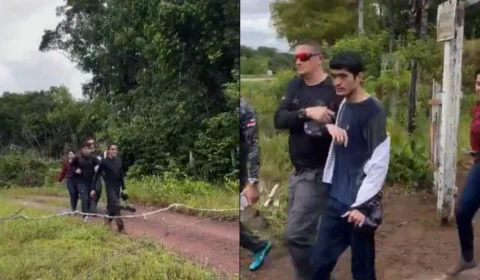 VÍDEO: estudante de medicina é encontrado após se perder em área de mata em Manacapuru