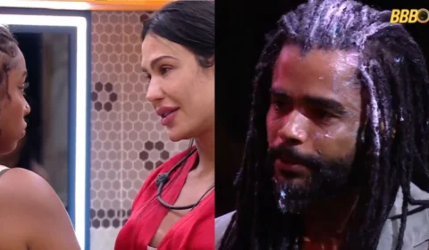 Gracyanne e Thamiris dizem que Diogo Almeida estava atuando em ‘Sincerão’: ‘choro ridículo’