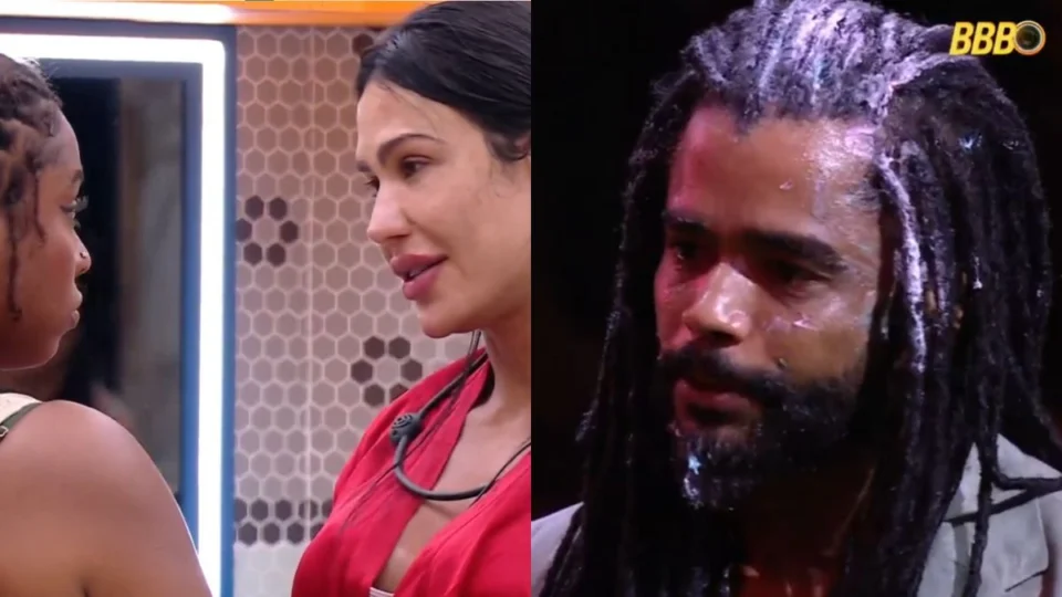 Gracyanne e Thamiris dizem que Diogo Almeida estava atuando em ‘Sincerão’: ‘choro ridículo’