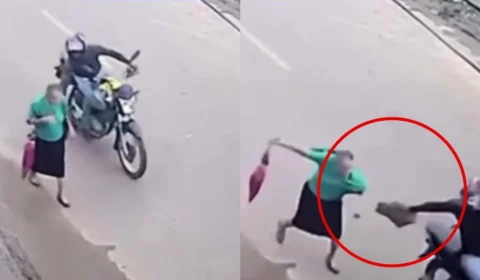 VÍDEO: idosa é brutalmente arrastada durante assalto em Porto Velho