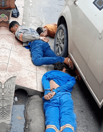 Criminosos disfarçados são presos em Manaus