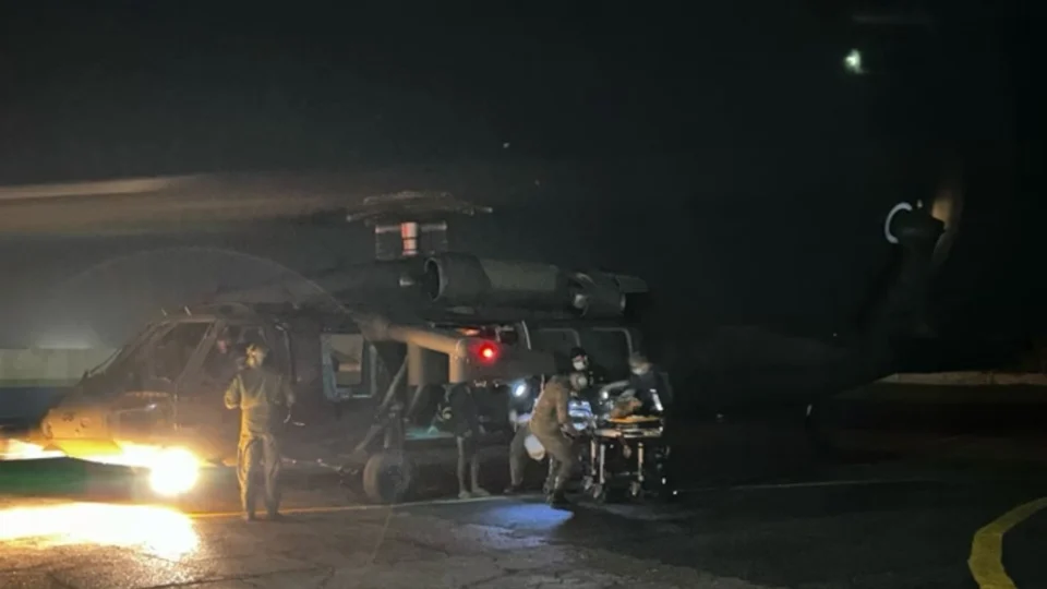 Indígena é resgatado pela FAB com ajuda de óculos de visão noturna em Roraima