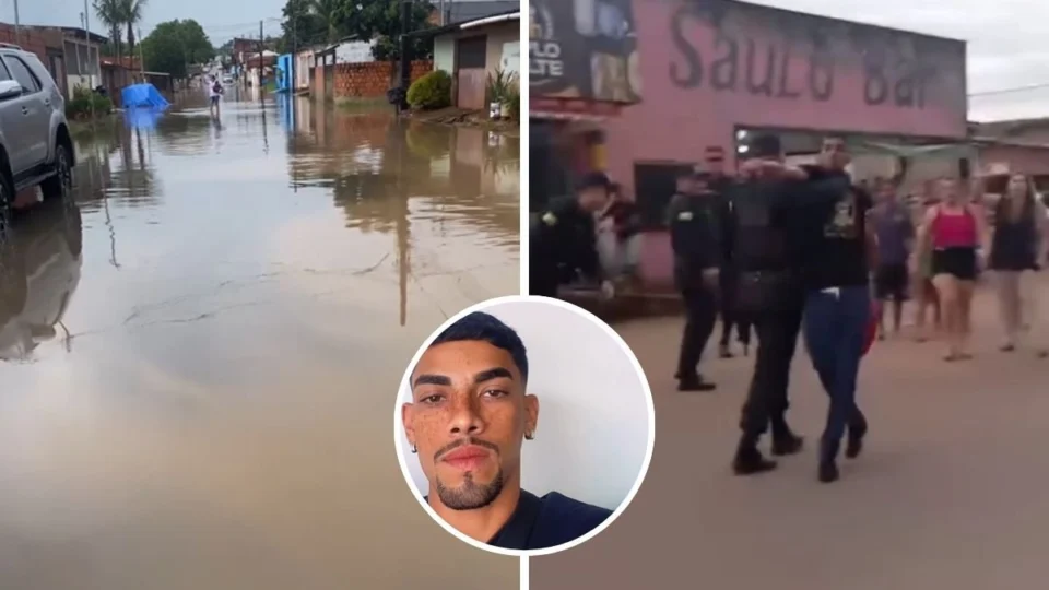 VÍDEO: influenciador denuncia agressão policial ao ser preso durante protesto contra alagamentos em Rio Branco